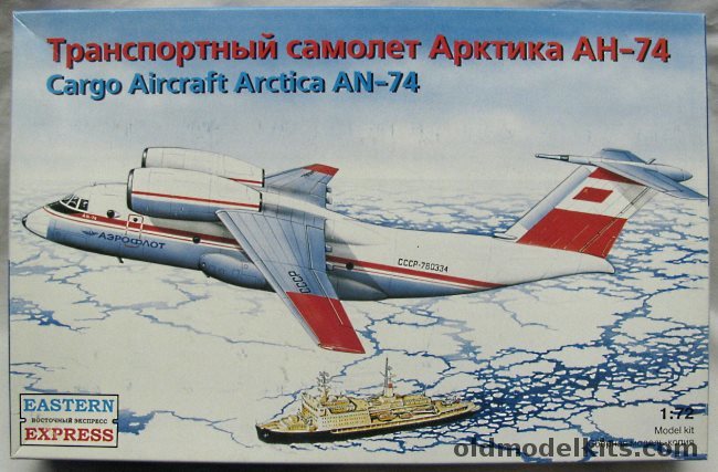 Eastern Express 1/72 Antonov Ah-74 / AN-74 Polar STOL Aircraft, 72303 plastic model kit